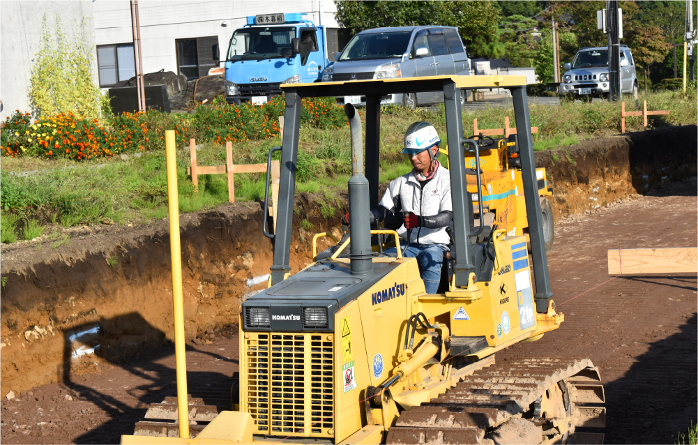 土木作業員（オペレーター）